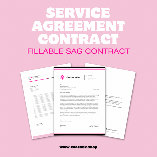 Service Agreement Contract